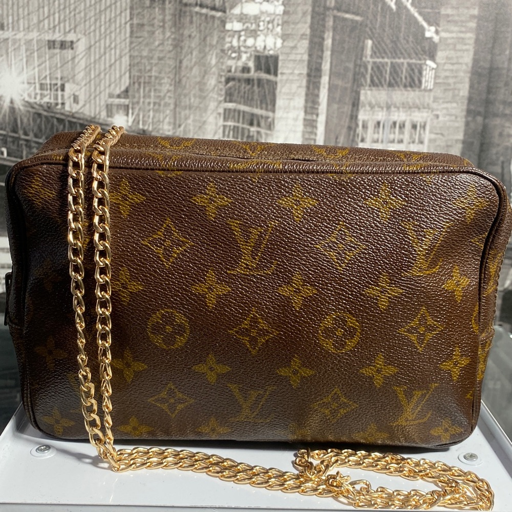 Authentic Louis Vuitton Vintage Monogram Cosmetic Bag - Picture 2 of 15